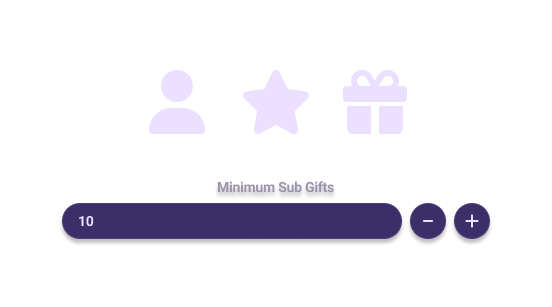 Set up Thresholds to alter the Number of Subs or Raiders needed