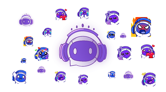 Showcase all your Twitch, FFZ, BTTV, & 7TV Emotes with our Emote Widgets